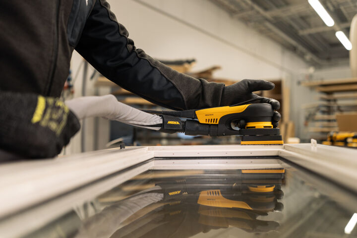 Mirka DEOS II 343X Electric Powered 3 Inch x 4 Inch 3mm Direct Orbital Sander, large image number 5