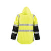 Occunomix Hi-Vis Yellow Premium Cold Weather Parka Jacket Large, small image number 2