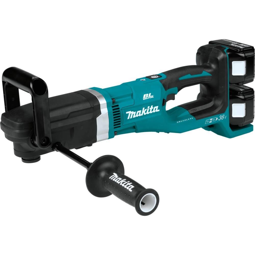 Makita 18V X2 (36V) LXT 7/16in Hex Right Angle Drill Brushless Kit, large image number 2