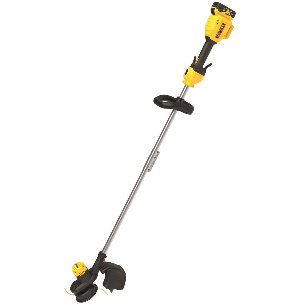 DEWALT 20 V MAX 13 In. Cordless String Trimmer with Charger and 4.0 Ah Battery, large image number 2