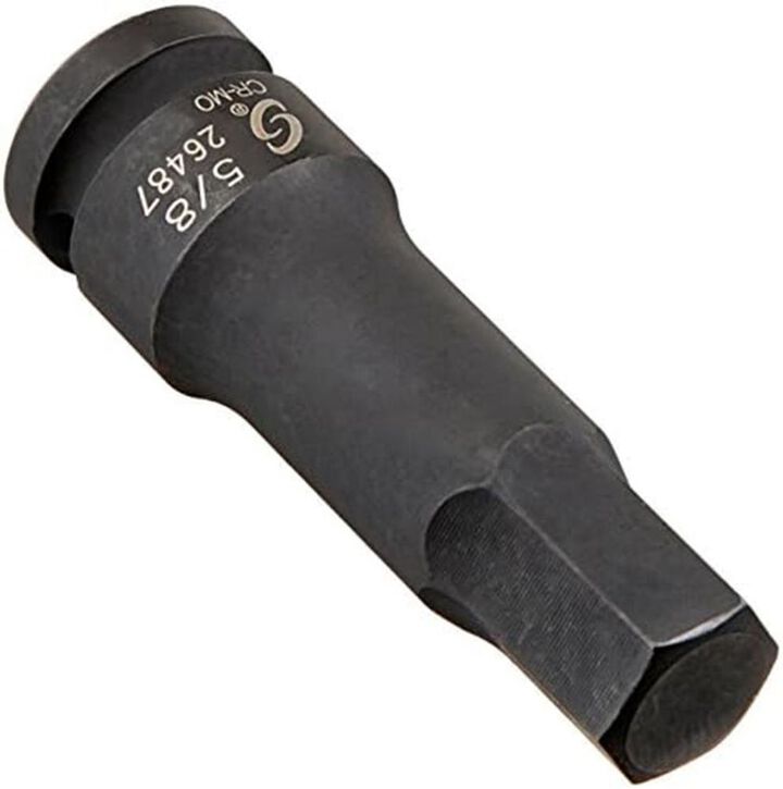 Sunex 1/2 Inch Dr 5/8 Inch Hex Impact Socket