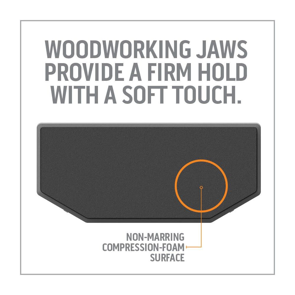 Work IQ Non-Marring Compression Foam Reversible Woodworking IQ Vise Jaw, large image number 7
