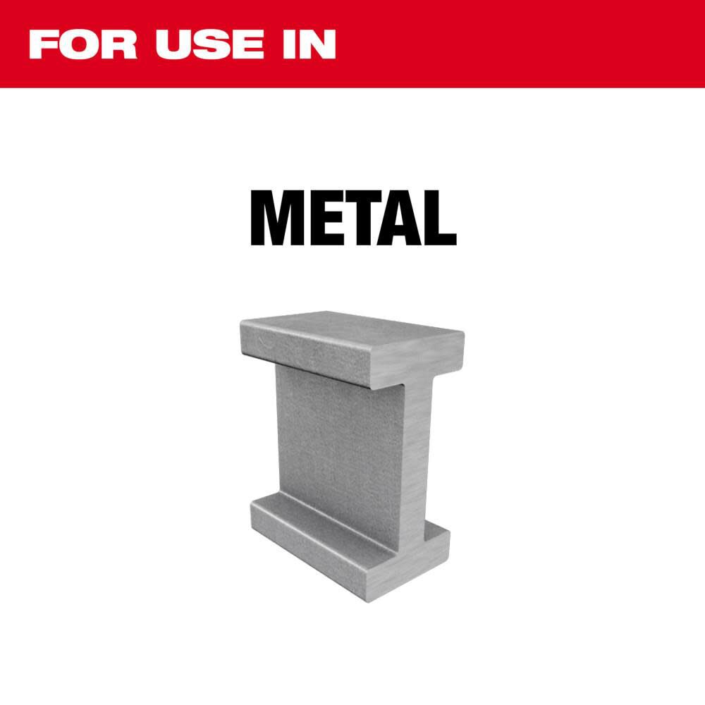 Milwaukee 4 In. 5/8-11 Carbon Steel Stringer Bead Wheel, large image number 2