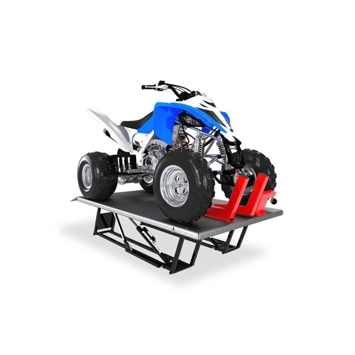 QuickJack 1000 Lbs Motorcycle/ATV Lift Adapter Kit with Front-Wheel Vise, large image number 0