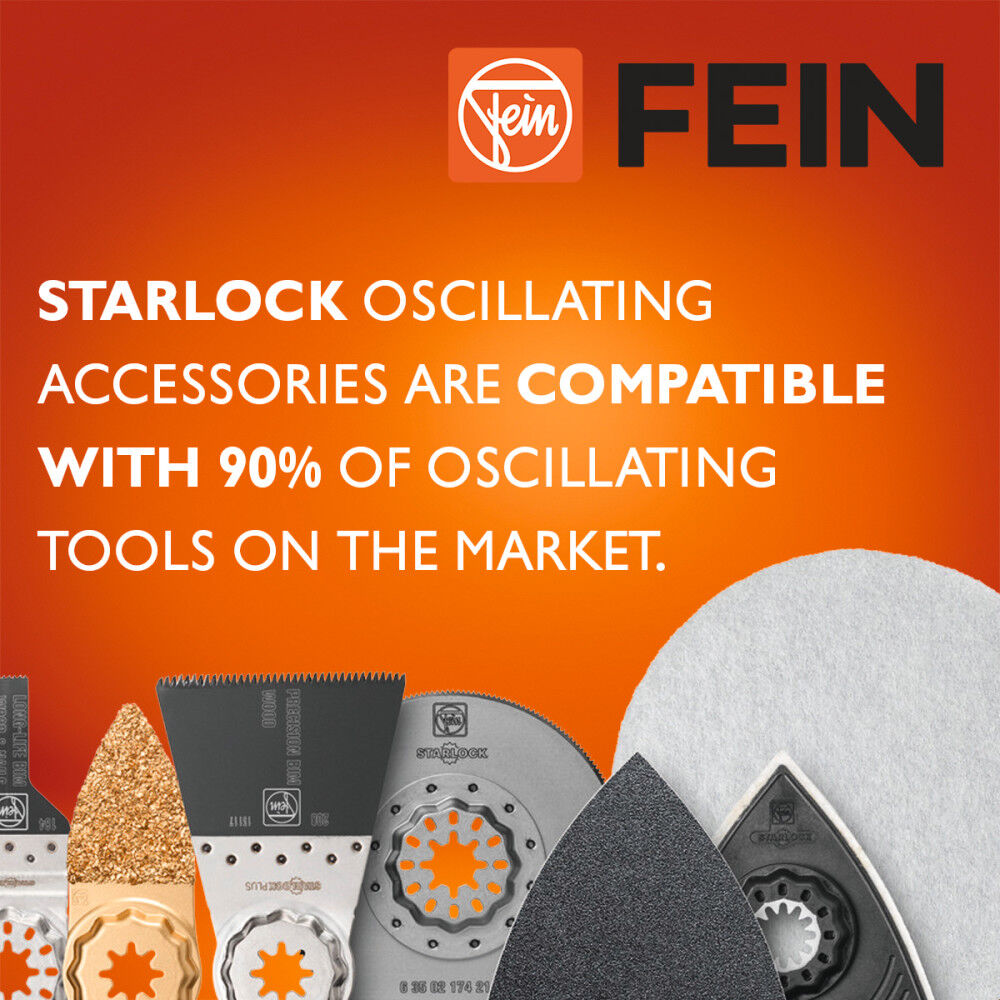 Fein TITAN Coated Demolition Oscillating Saw Blade 2-1/2 Inch x 2 Inch, large image number 5