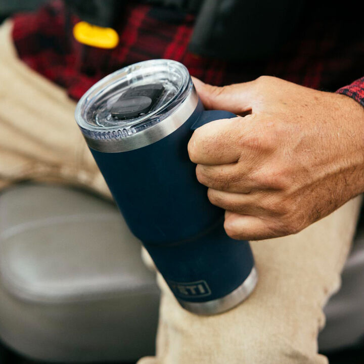 YETI Rambler 20 Oz Travel Mug with Stronghold Lid Rescue Red, large image number 9