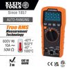 Klein Tools Digital Multimeter Manual-Ranging 600V, small image number 2