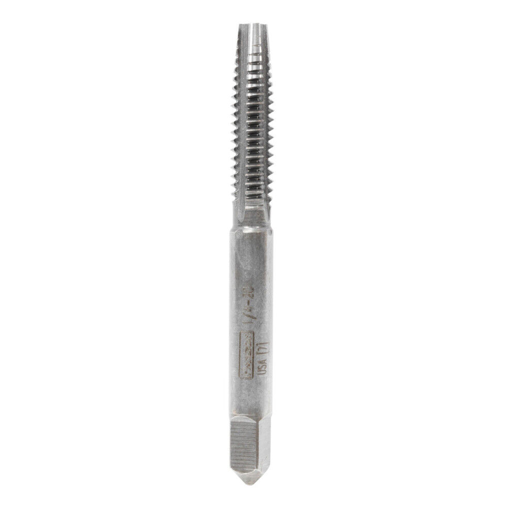 Irwin Hanson 1/4-20 NC 4 Flute High Carbon Steel Fractional Taper Tap, large image number 2
