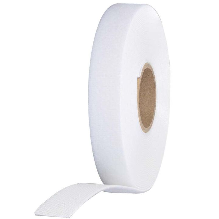 Klein Tools Hook & Loop Roll 3/4in x 25' White