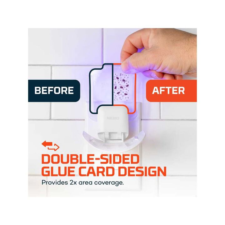 Nebo Glue Card Refill for use with Flying Insect Trap - 6 Pack, large image number 2