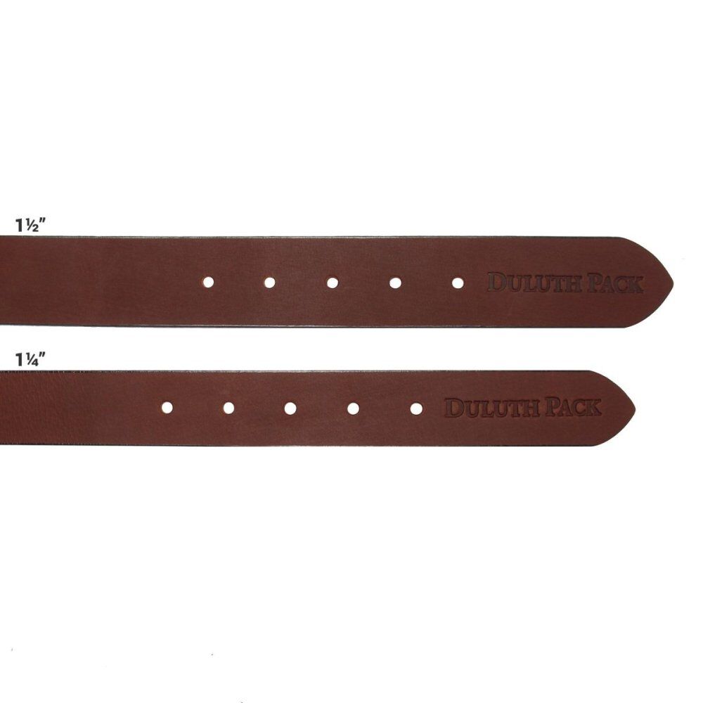 Duluth Pack 1.25 In. W x 40 In. Waist Size Brown Leather Belt, large image number 2