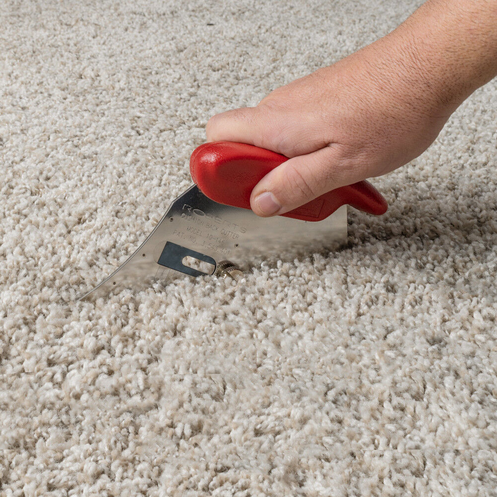 Roberts Cushion Back Carpet Cutter with 15 Heavy Duty Slotted Blades, large image number 2