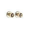 Kwikset Polished Brass Security Keyed Entry Exterior Polo Lockset Knob, small image number 1