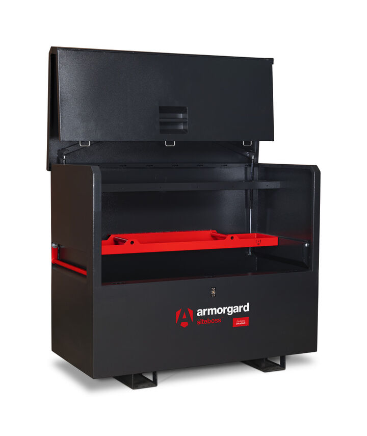 Armorgard SiteBoss Piano Box, 59.8 x 29.9 x 50in, Black, large image number 2