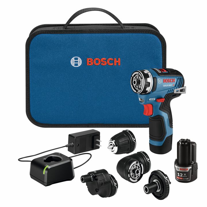 Bosch 12V Max EC Flexiclick 5 In 1 Drill/Driver Kit