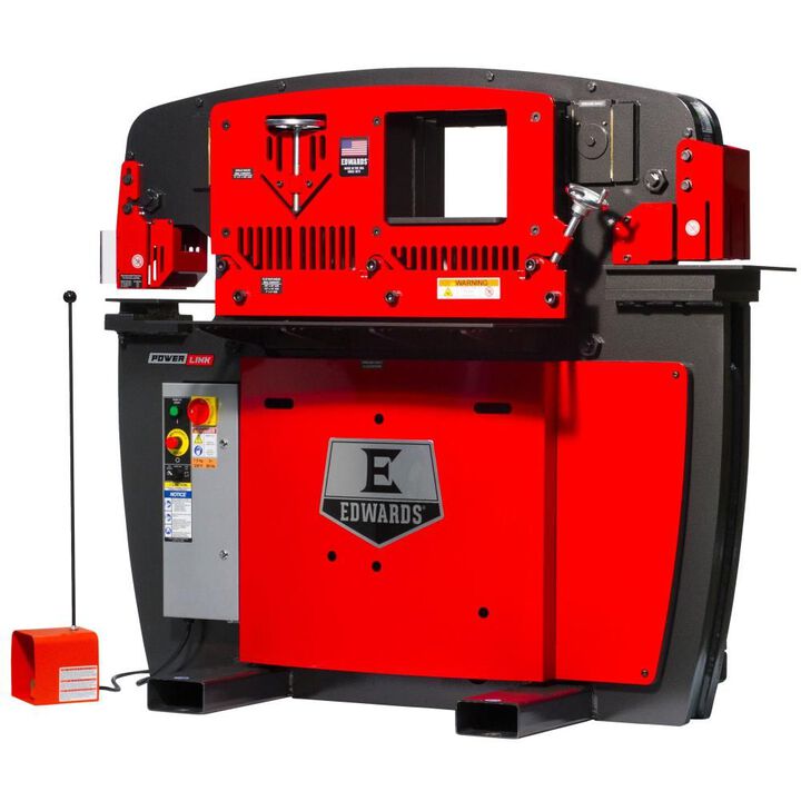 Edwards 65 Ton Ironworker 3 Phase 208v with PowerLink System, large image number 5