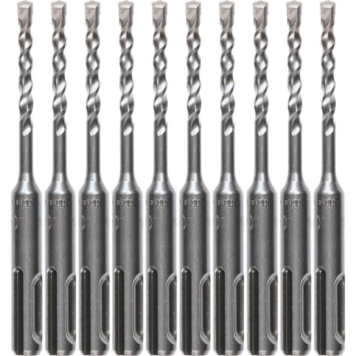 Makita 3/16in x 4in SDS-Plus Bit, 2-Cutter, 10pk