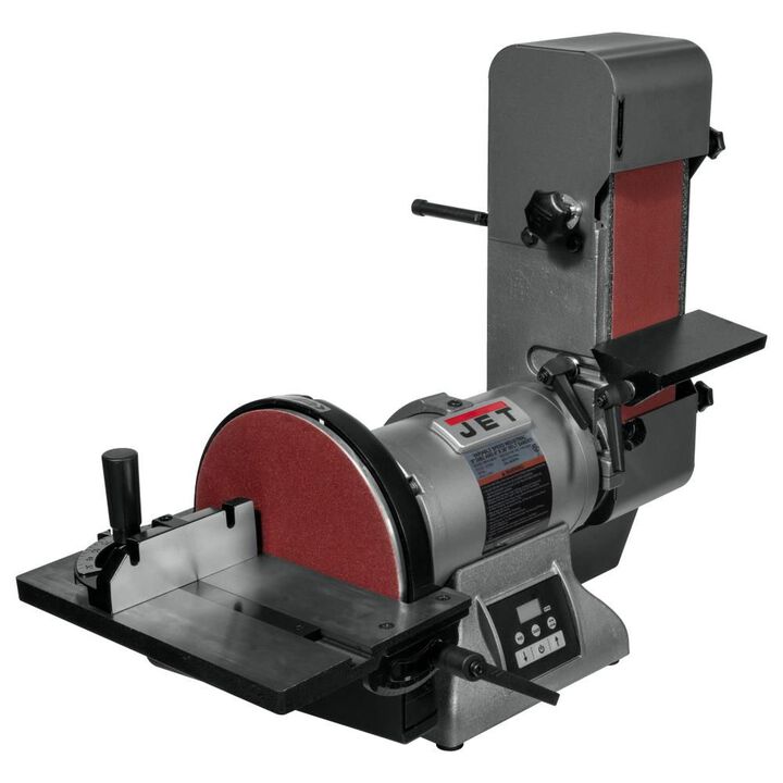 JET Combination Industrial 4in x 36in Belt & 9in Disc Grinder, large image number 4
