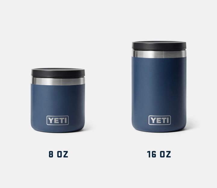 YETI Rambler 16 Oz Food Jar with MagVent Insulated Lid Black, large image number 6