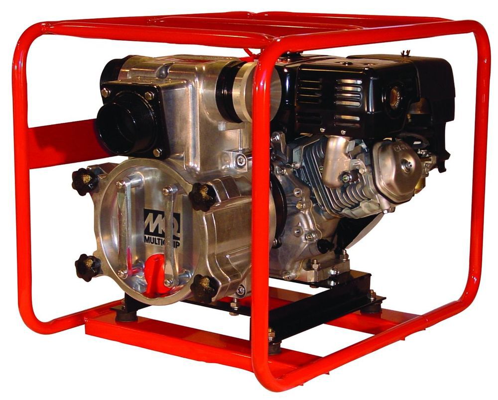 Multiquip 2 Inch Suction 211 GPM 5HP Vangaurd Gasoline-Powered Trash Pump, large image number 2