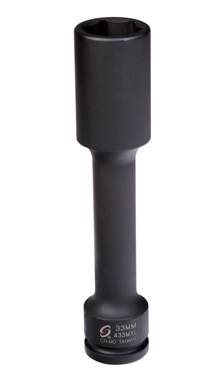 Sunex 3/4 Inch Dr 33mm Extra Long Impact Socket