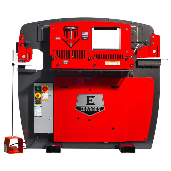 Edwards 65 Ton Ironworker 1 Phase 230v with PowerLink System
