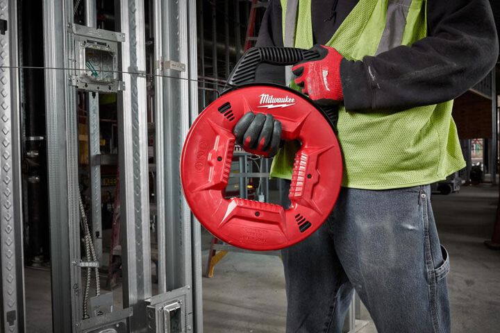 Milwaukee 120 Ft. 1/8 in. Steel Fish Tape, large image number 7