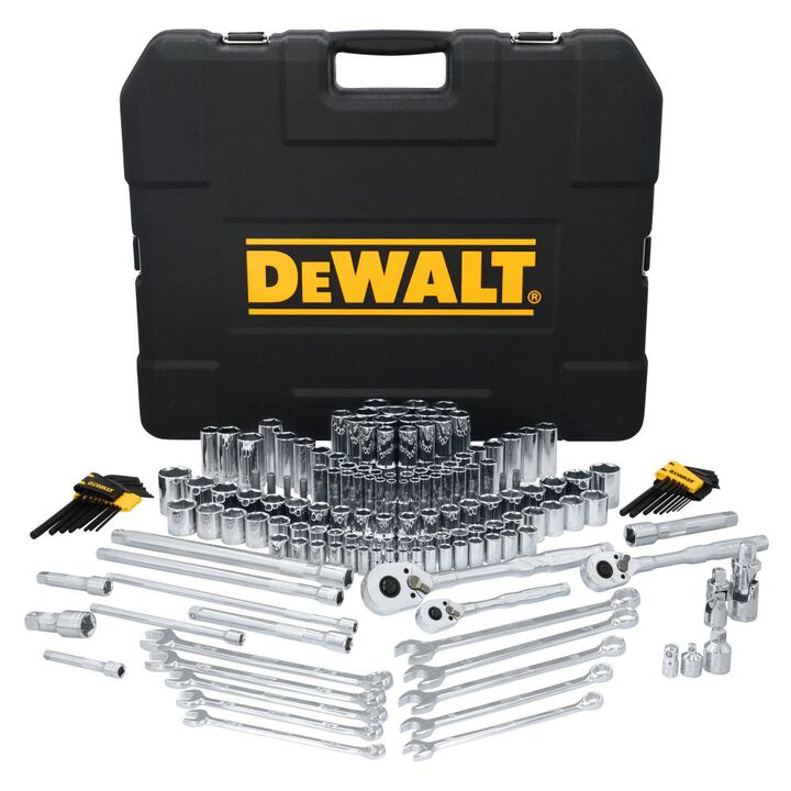 DEWALT TOUGHSERIES 185 Piece 3 Drive Mechanics Tool Set, large image number 1