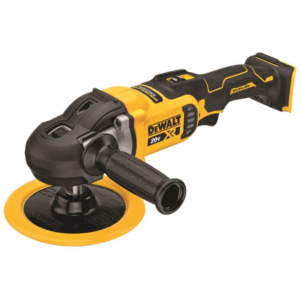 DEWALT 20V MAX XR 7 in 180mm Variable Speed Rotary Polisher (Bare Tool), large image number 3