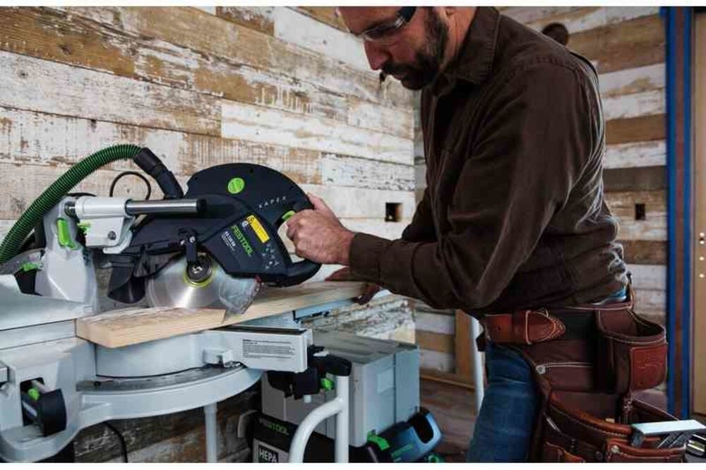Festool Sliding Compound Miter Saw KAPEX KS 120 REB & UG-KA Kapex Portable Stand Bundle, large image number 8