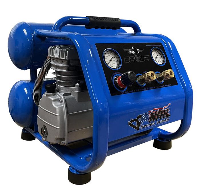 Eagle Compressor 2HP 4.2 Gallon Twin Stack Air Compressor