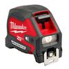 Milwaukee 25ft Wide Blade Magnetic Tape Measure with 100L Light, small image number 1