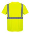 Portwest Hi-Vis Pocket T-Shirt Yellow - Large, small image number 2