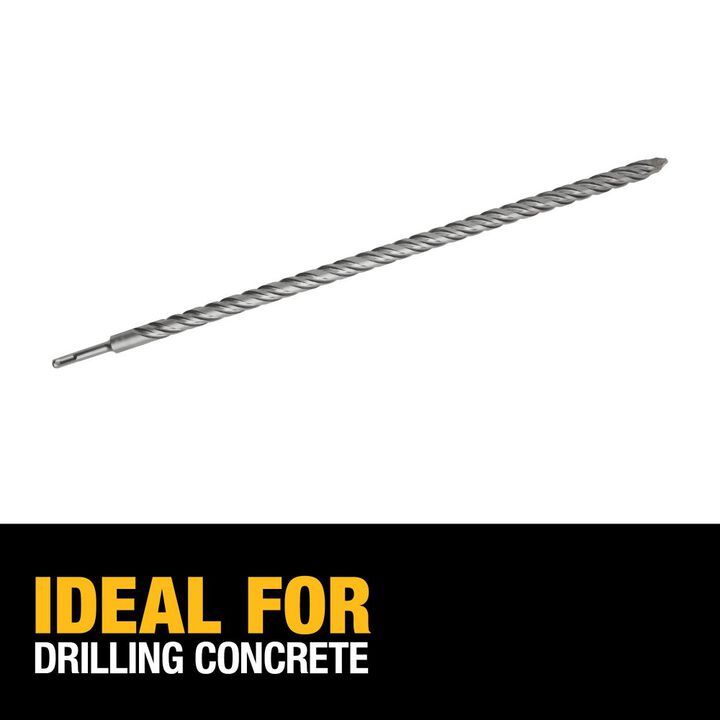 DEWALT 3/4 in in 22 in in 24 in Rock Carbide SDS Plus Hammer Drill Bit, large image number 2