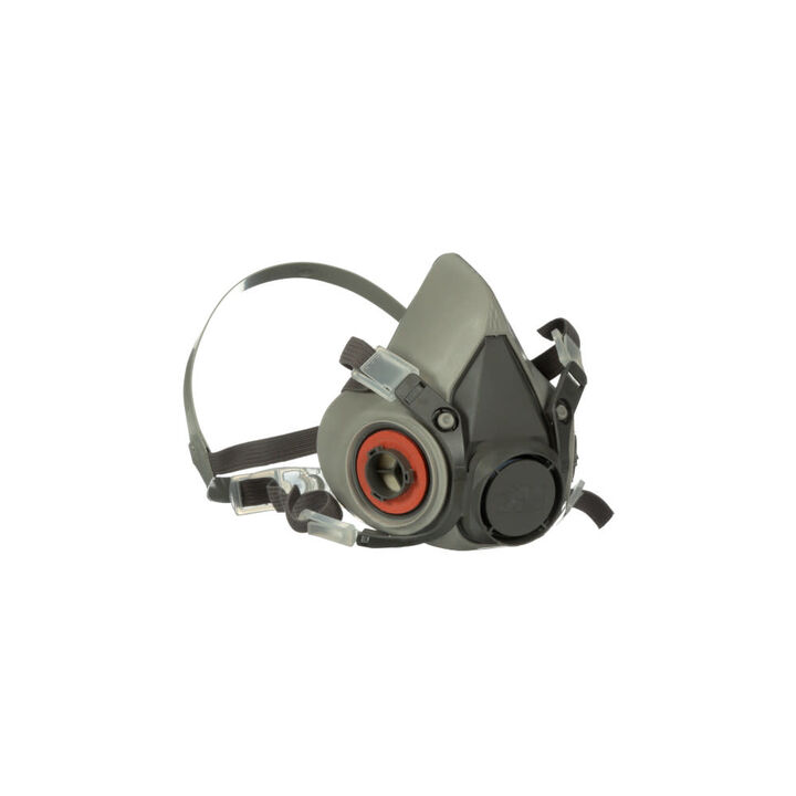 3M Half Facepiece Reusable Respirator 6200/07025(AAD) Medium, large image number 1