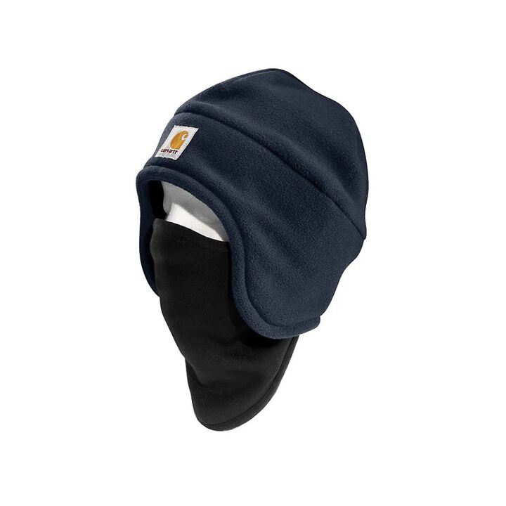 Carhartt 2-in-1 Headwear Mens Regular OS Fleece Regular OS Navy