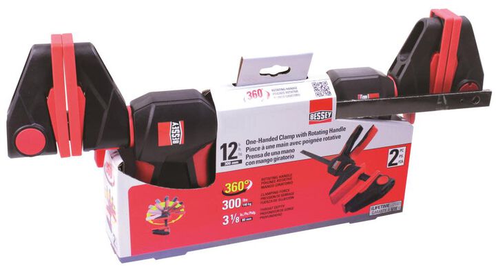 Bessey EHK Series 12 Inch Trigger Clamp 2 Pack