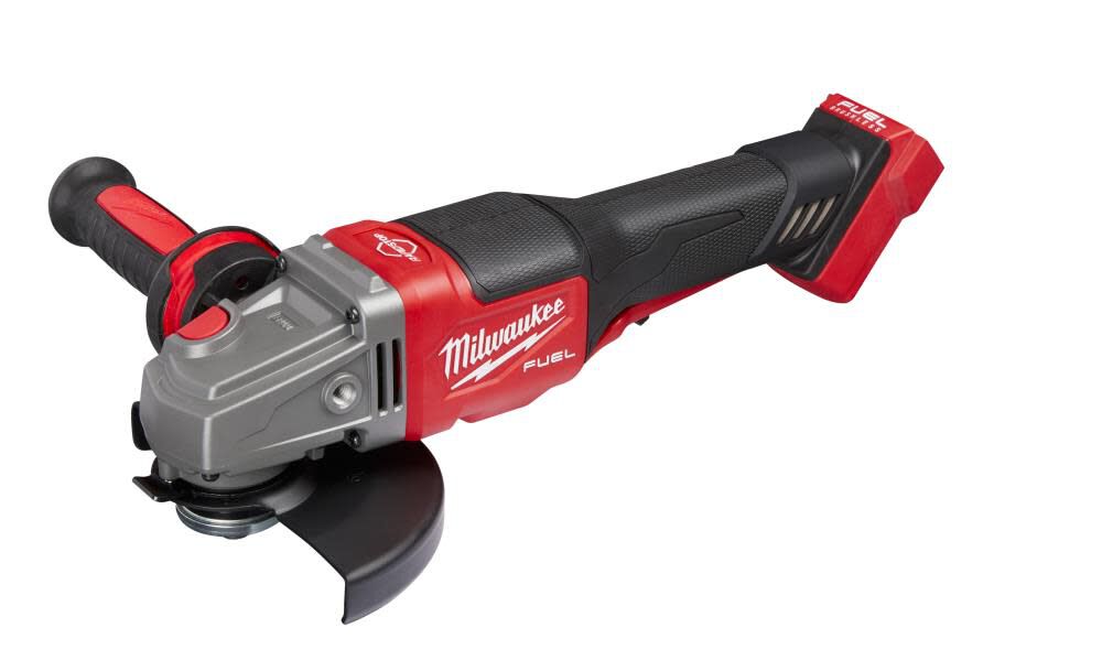 Milwaukee M18 FUEL 4 1/2inch-6inch Grinder No Lock Braking Paddle Switch (Bare Tool) Reconditioned, large image number 9