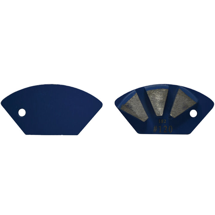 National Flooring Equipment Profiling Diamond Round Edge Diamond Insert - 120 Grit