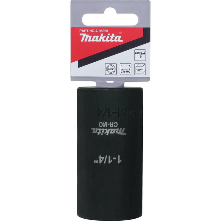 Makita 1-1/4 Inch Deep Well Impact Socket 1/2 Inch Drive, large image number 3