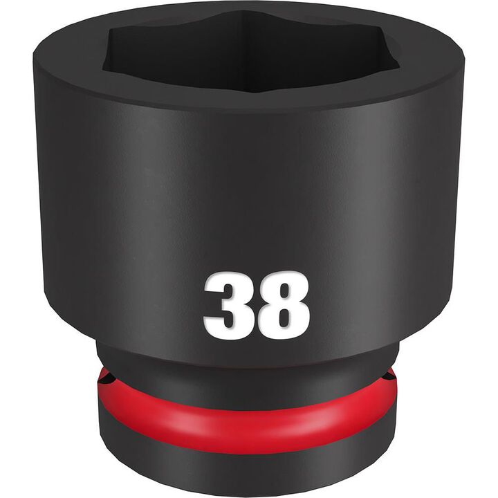 Milwaukee Impact Socket 3/4in Drive 38mm Standard 6 Point