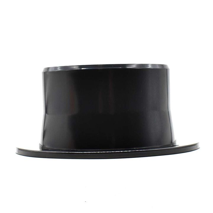 Big Horn 4 Inch Black Plastic Round Dust Port, large image number 3