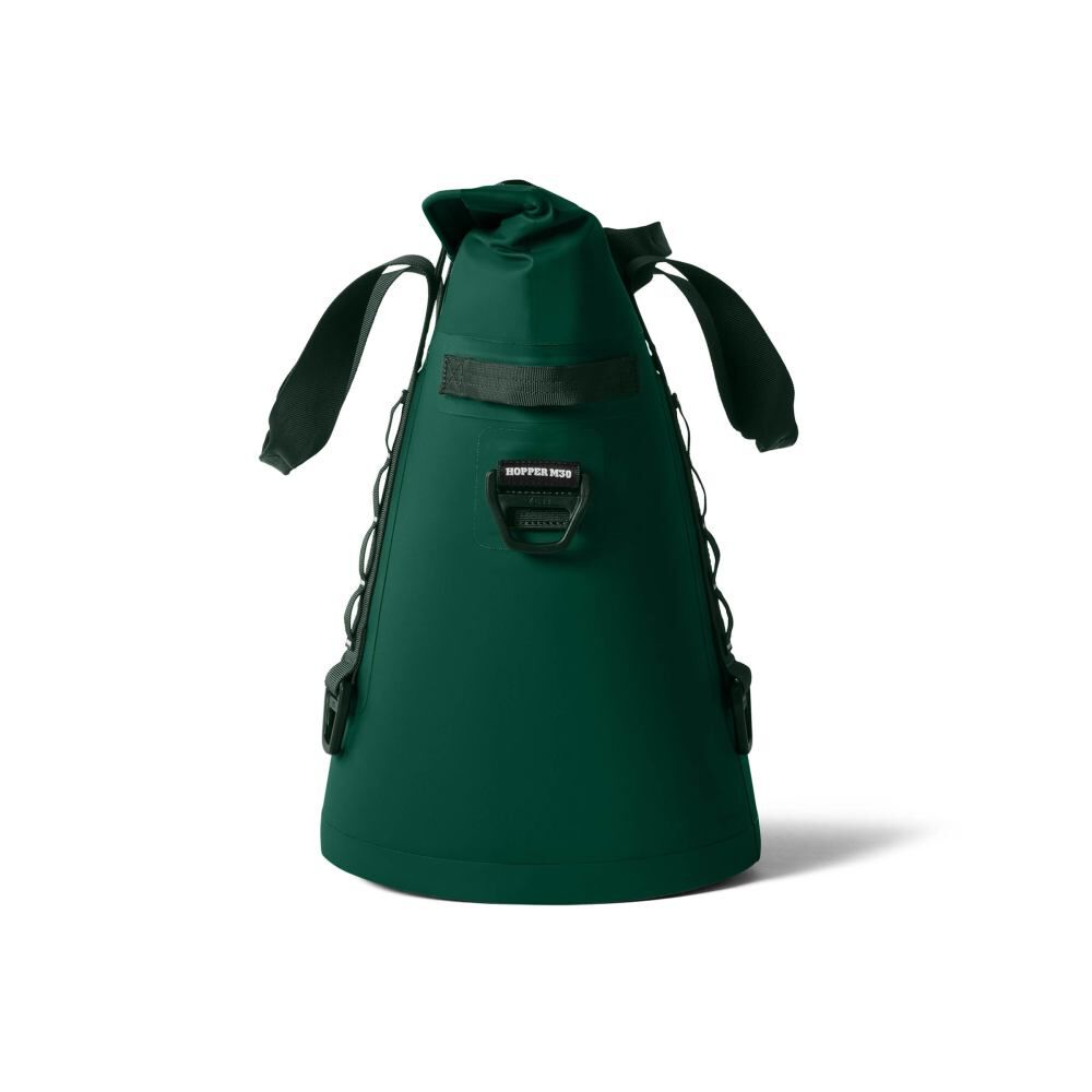 YETI Hopper M30 Tote Soft Cooler Black Forest Green, large image number 7