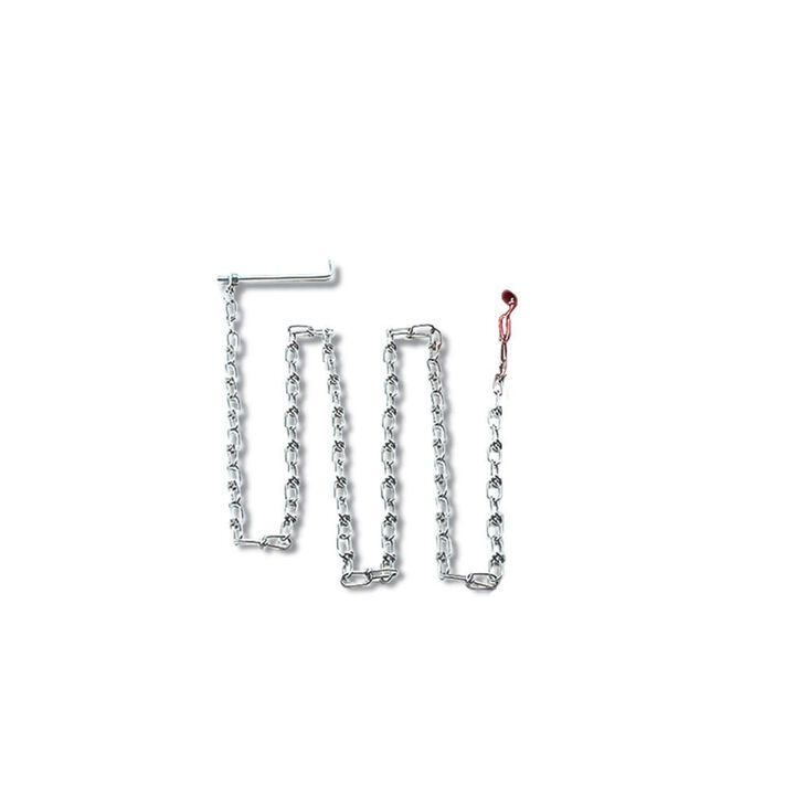 Checkers Safety 225 Lbs 15 Ft. Economy Dock Chain for Wheel Chocks