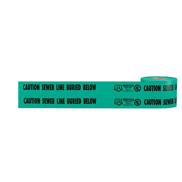 Empire Level SHIELDTEC Standard Non Detectable Tape Sewer Line