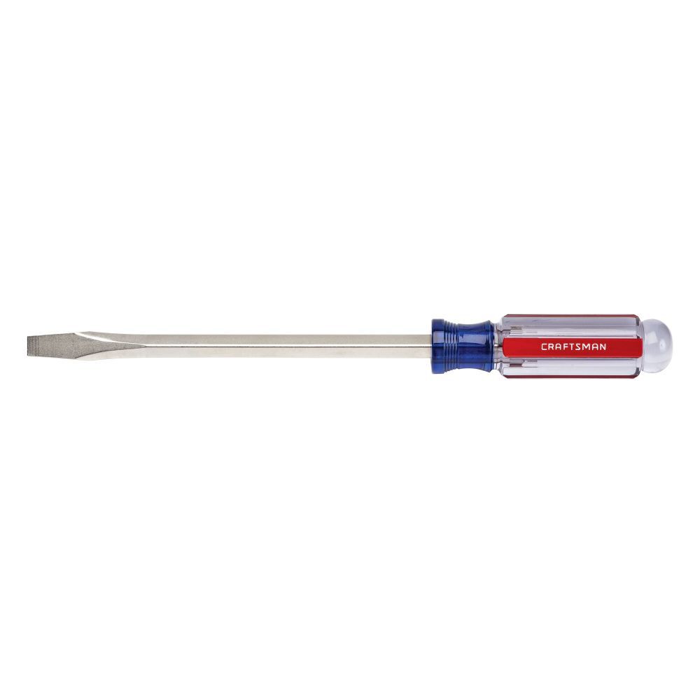 CRAFTSMAN 3/8 Inch x 8 Inch Slotted Acetate Screwdriver, large image number 1