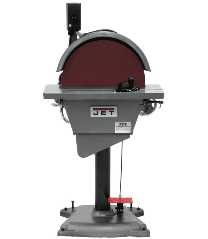 JET J-4421-4 20 In. Disc Grinder 3PH 440 V, large image number 2