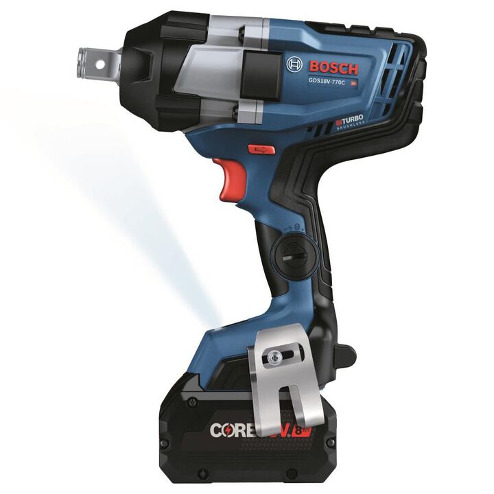 Bosch PROFACTOR 18V Connected 3/4in Impact Wrench Kit with Friction Ring & Thru-Hole, large image number 10