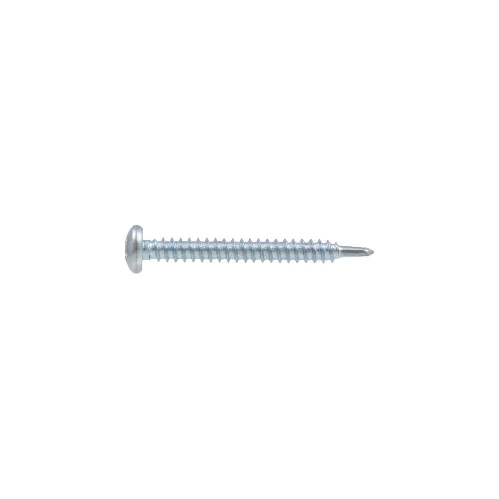 Hillman #8-18 x 1 1/2in Zinc Pan Phillips Self Drilling Screw 100pk, large image number 2