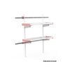 Weather Guard Folding Shelf Mounting Rails, RAM ProMaster 159 Inch Wheelbase, Passenger and Driver Rear, small image number 4